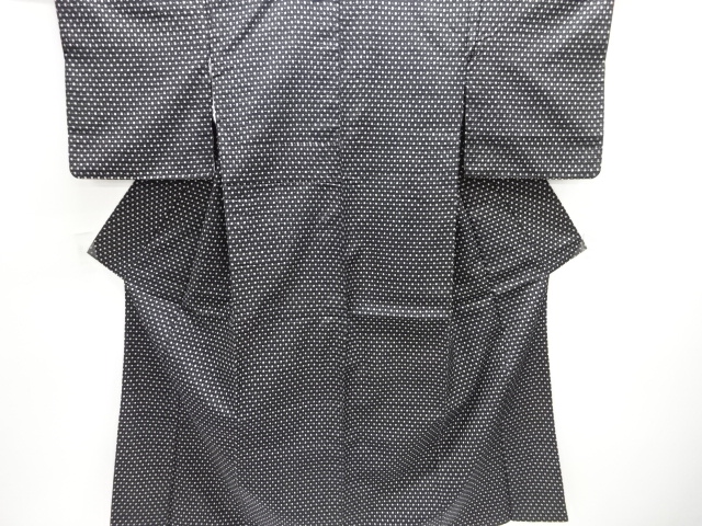 Japanese Kimono / Tsumugi Omeshi Silk